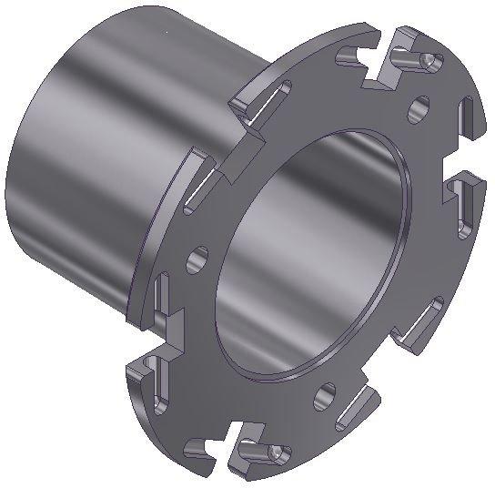 Flansch für Ringabwickler Vario