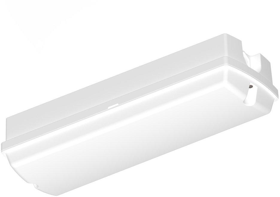 Anbauleuchte BULKHEAD COMPACT RECTANGULAR RC V 8W CPS IP65 weiß