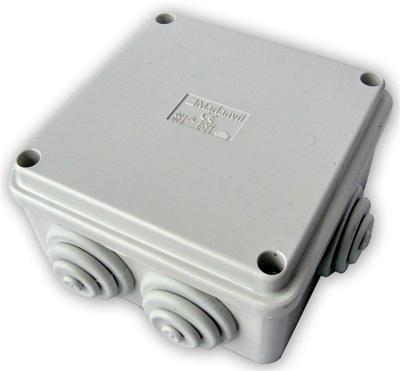 Abzweigdose 100x100x50 mm IP65 CE 4 ET005