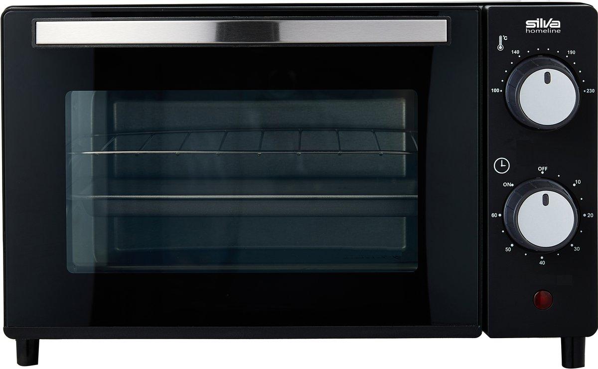 Mini-Backofen 10 Liter 650 Watt schwarz