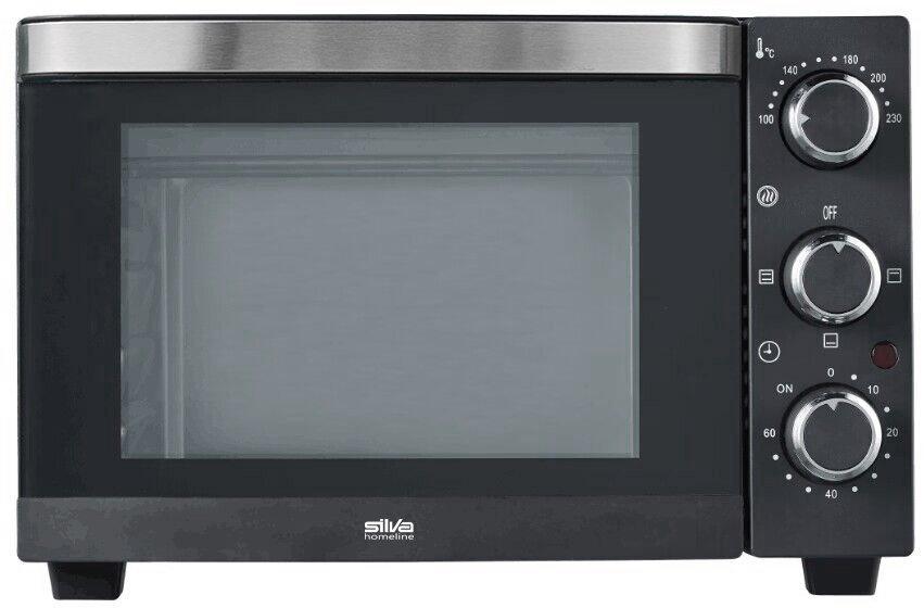 Mini-Backofen 15 Liter 1200 Watt schwarz