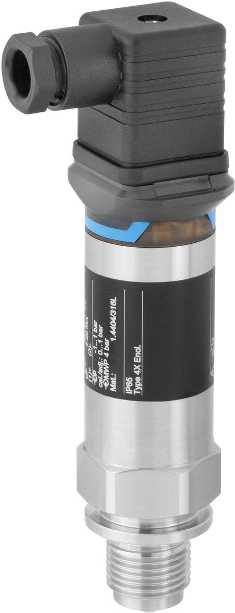 Drucktransmitter 16bar relativ 4-20mA G1/2 frontbündig Ventilstecker