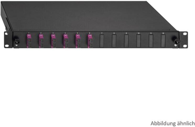 BL-Spleissbox 6xLC-D OM3 aqua