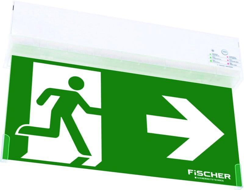 Sicherheits- und Rettungszeichenleuchte LPS RZL-SHL Scheibe Universal IP54 EW27