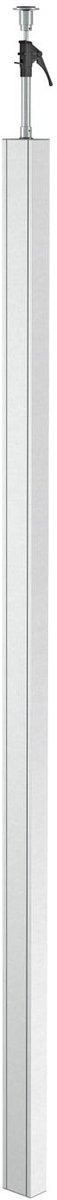 Installationssäule Boden/Decke 3000x110x70 Alu EL