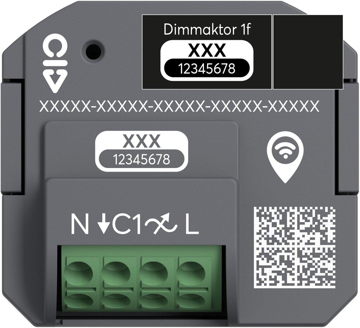Dimmaktor Funk 1-fach free@home wireless 230 V AC