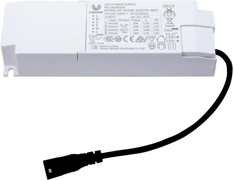 LED-Netzteil CC 400mA-700mA 16-28W