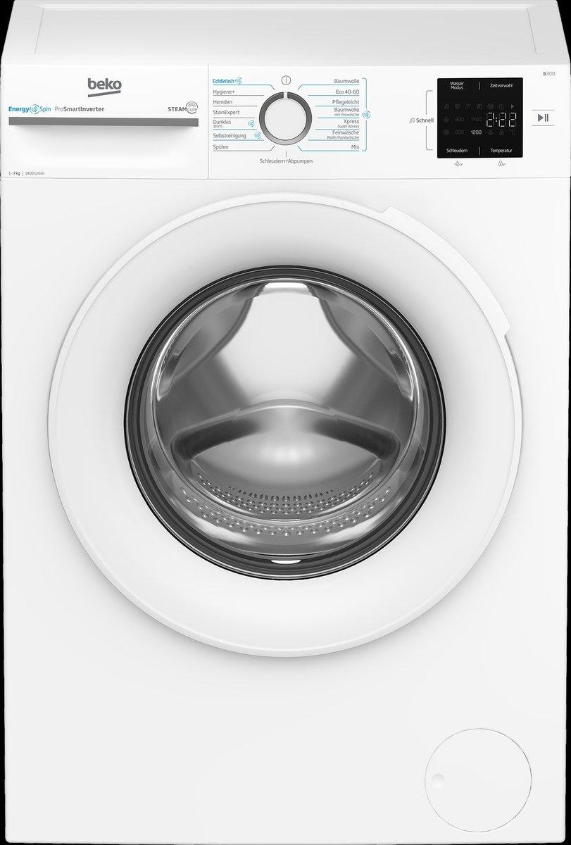 Waschmaschine 1400 U/Min 7 kg weiß