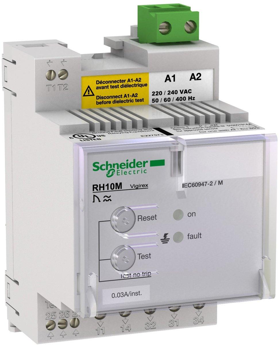 Erdschlussrelais RH10M 30mA 24 V