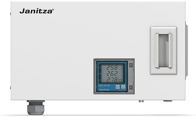 Stromschienen-Abgangskasten mit Mess-gerät UMG 96RM-PN