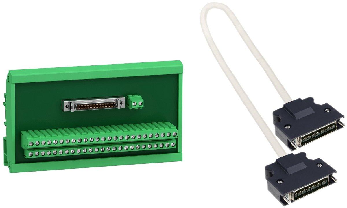 LXM28 E/A-Klemmblock-Modul mit 0,5m Anschlusskabel für CN1 E/A-Schnittstelle