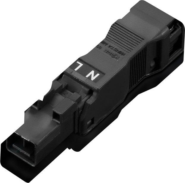Stecker für Durchgangsverdrahtung 2-polig 100-240V