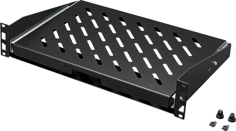 Geräteboden ausziehbar 2 HE 25 kg T: 300 mm