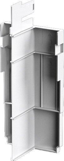 Anschlussraum-Abdeckung rückseitig für NH-Schaltleiste Gr.1-3 (185 mm)