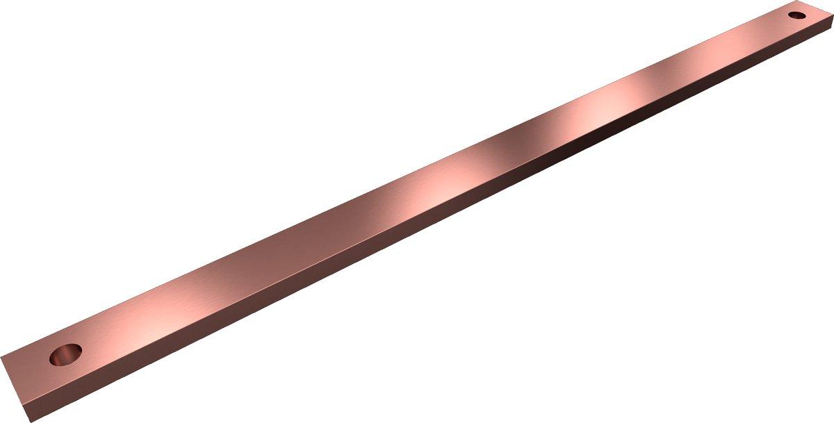 SV PE/PEN-Sammelschiene E-Cu BH: 30x10mm L: 500 mm