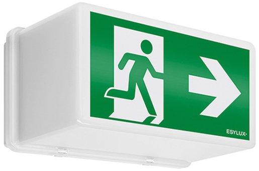 Rettungszeichenleuchte SLB EL LED 3h 21m SM