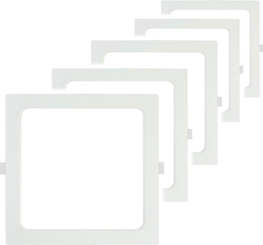 LED-Einbaupanel SQUAREeco IP20 16W 4000K 175x175mm Bundle (5 Stück)