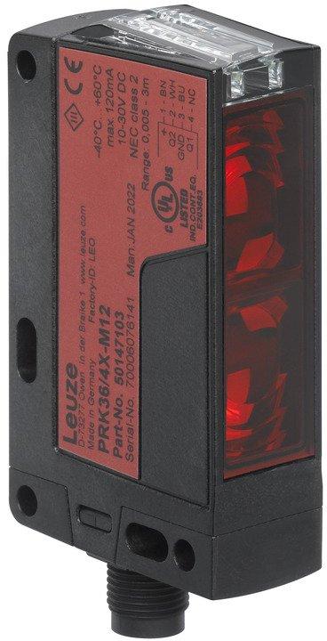 Einweg-Lichtschranke Sender Grenzreichweite: 0 ... 100 m LED rot 10 .. 30V