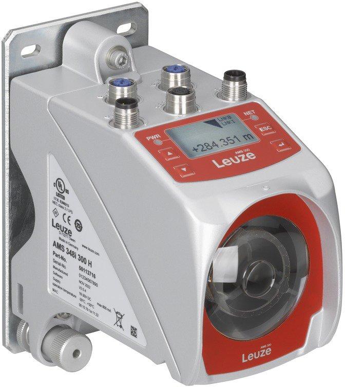 Optischer Abstandssensor mont. Montageplatte Laser Schutzklasse 200 - 40.000mm