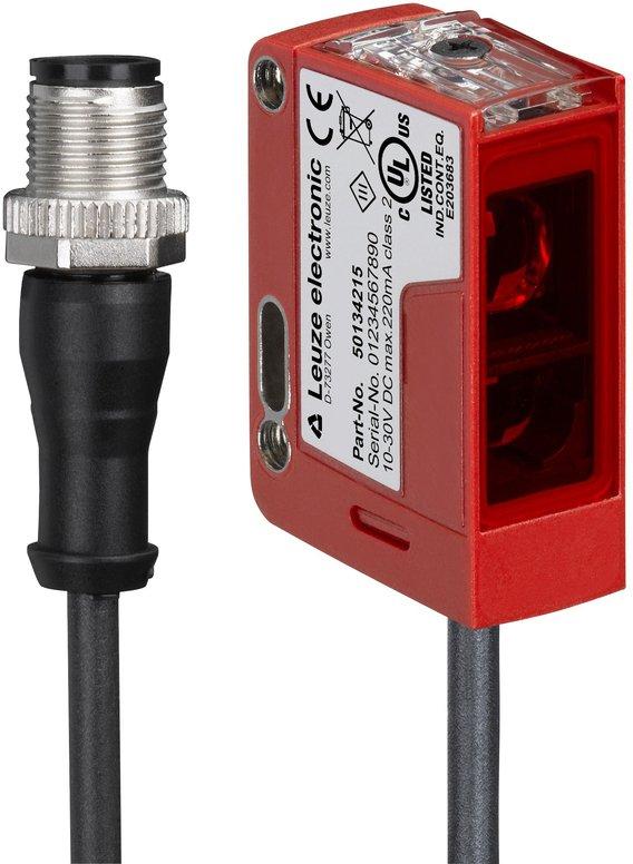 Reflex-Lichtschranke polarisiert 0,15 - 25 m Laser rot Schutzkl. 1 typ. ± 1,5°