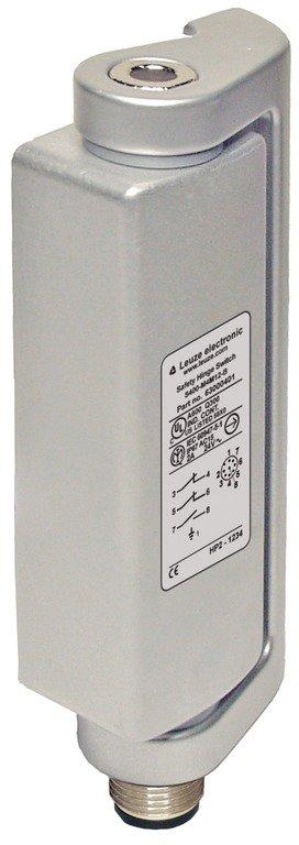 Scharnierschalter 2Ö + 1S Rundstecker M12 Metal 8P 49 x 22,5 x 100,6mm Metall