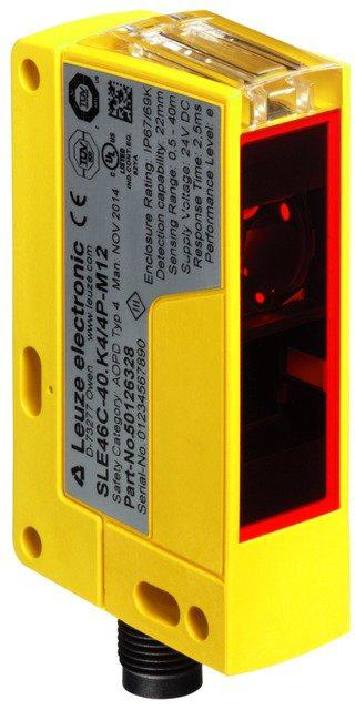 Sich. Einstrahllichtsch. Empfänger Typ 4 IEC/EN 61496 mit Schaltgerät MSI-TRMB