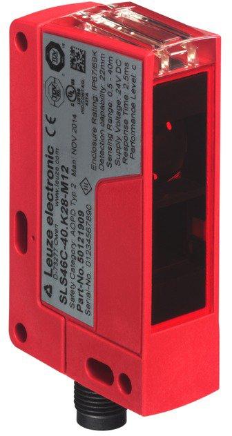 Sich. Einstrahllichtsch. Sender Typ 2 IEC/EN 61496 mit Testüberwachungseinheit