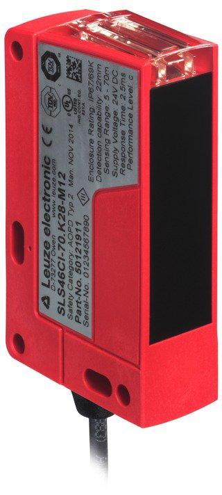 Sich. Einstrahllichtsch. Sender Typ 2 IEC/EN 61496 mit Testüberwachungseinheit