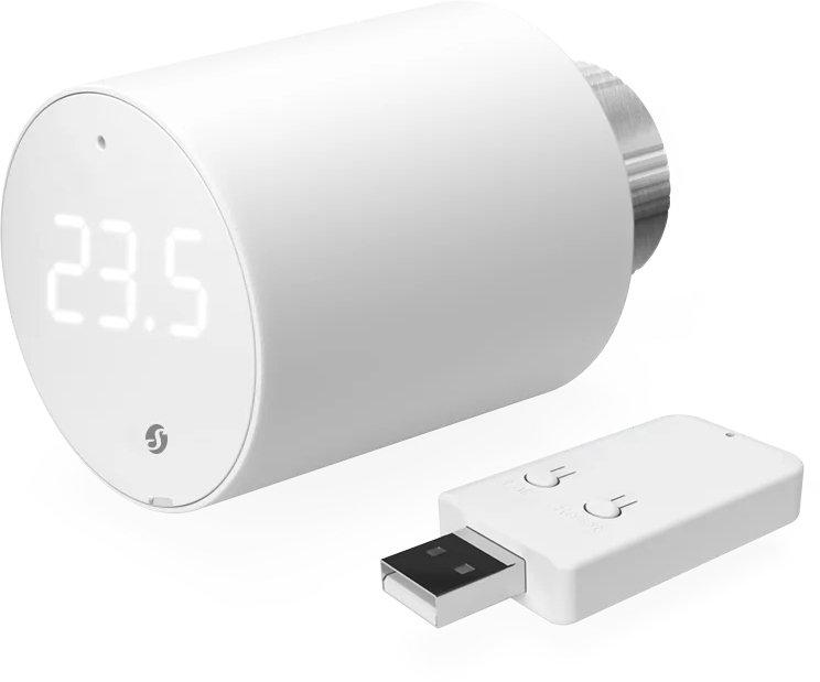 Heizkörperthermostat BLU TRV mit Gateway weiß