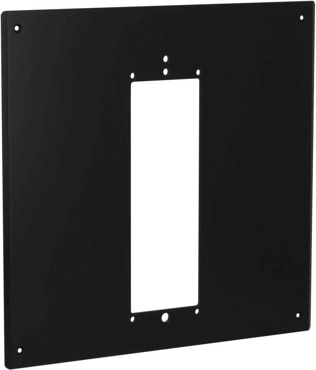 XL-Abdeckplatte zum Einbau von Linea 5000 Farbe: Schwarz