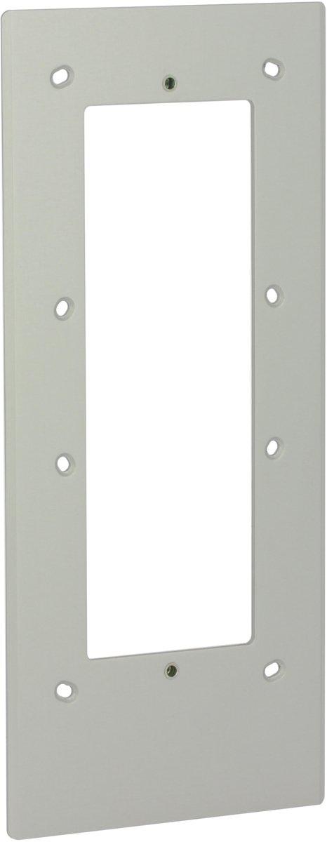 XL-Abdeckplatte zum Einbau von Linea 5000 Farbe: Aluminium