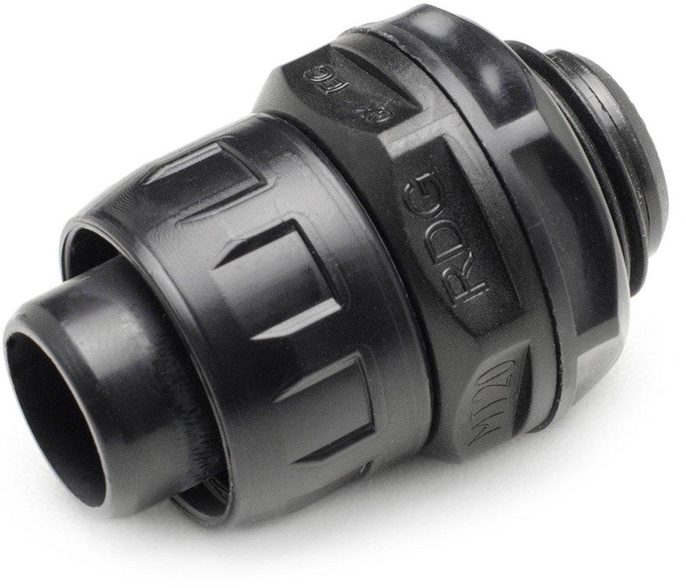 PVC-Schlauchverschraubung schwarz IP65 für UFX VE 20 SW