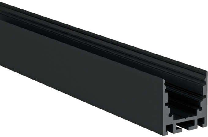 ALUMINIUM PROFILE M-LINE STANDARD 24 3 m Tol: 0/+4 mm Alu