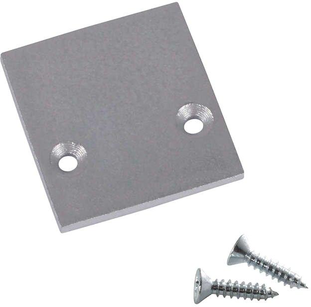 ALUMINIUM ENDKAPPE M-LINE STANDARD 24 Endkappe Alu eloxiert silber