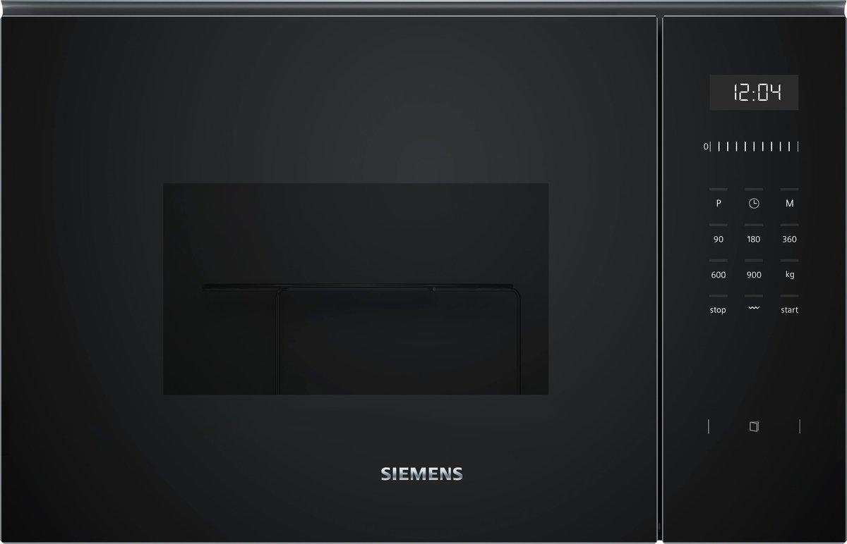 Einbau-Mikrowelle iQ500 59 x 38 cm Schwarz Edelstahl
