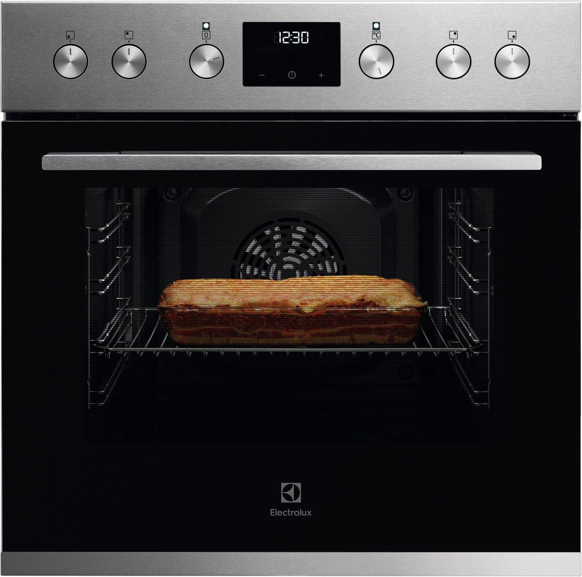 Einbauherd Reinigung mit Wasserdampf Touch-Bedienung Grillfunktion