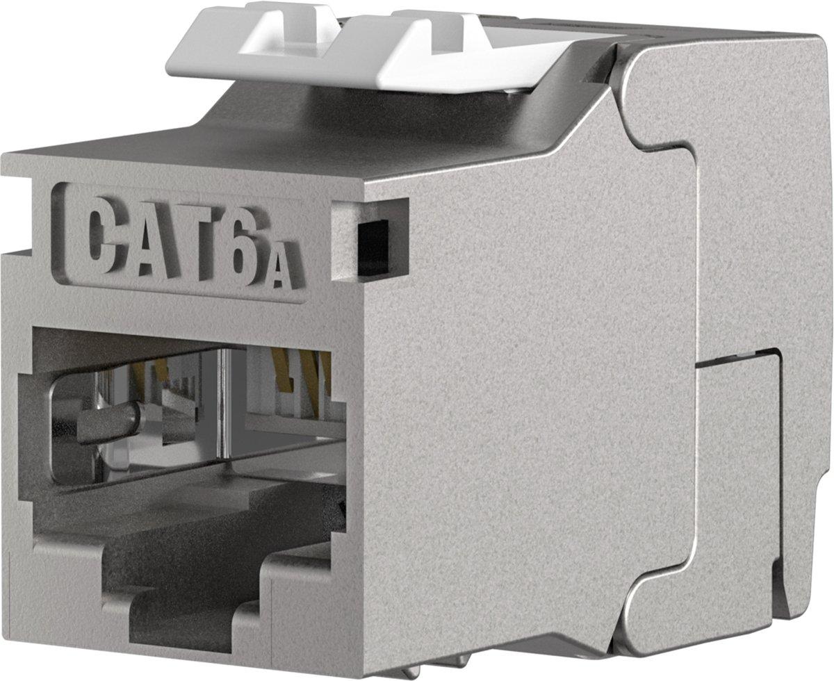 RJ45 Keystone Slimline/Shortbody Kat 6A