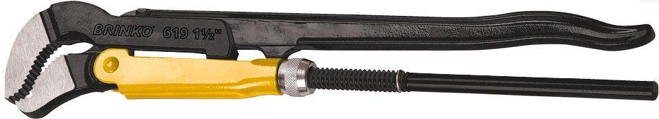 Eckrohrzange S-Maul