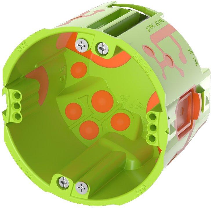 Qnect Hohlwand Geräte-V-Dose 62 mm