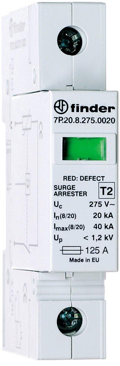 Überspannungsableiter Typ 2 Varistor für 1-phasige Netze zwischen L-N L-PE