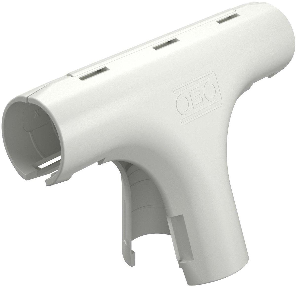 Quick-Pipe-T-Stück M20 PP reinweiß 9010