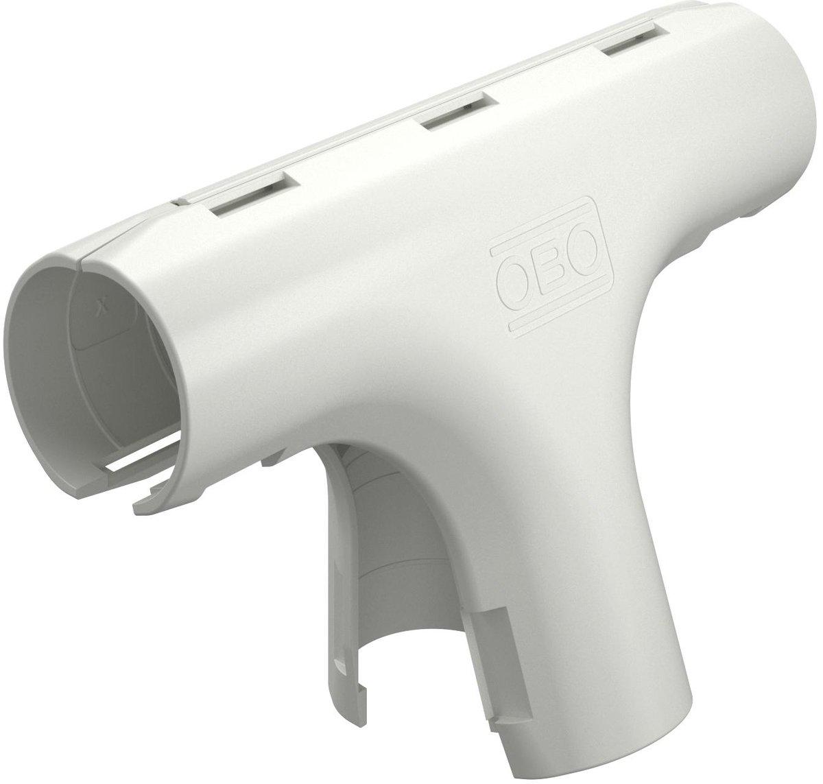 Quick-Pipe-T-Stück M25 PP reinweiß 9010