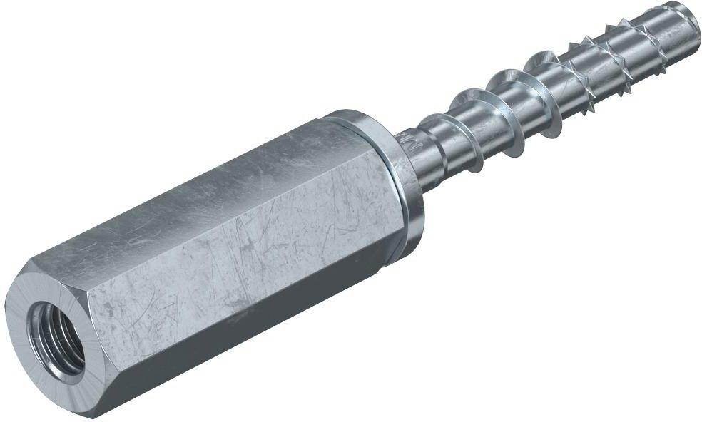 Innengewindeanker mit Kombigewindemuffe 7,5x40 St G