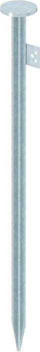 Kreuzerder mit Anschlusslasche/Handschutz 1000mm St FT