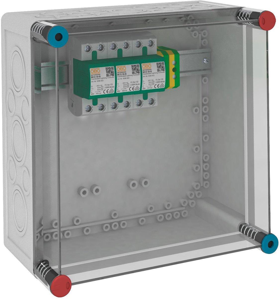 CoordinatedLightningController Set Typ 1 Ableiter im Gehäuse 255V