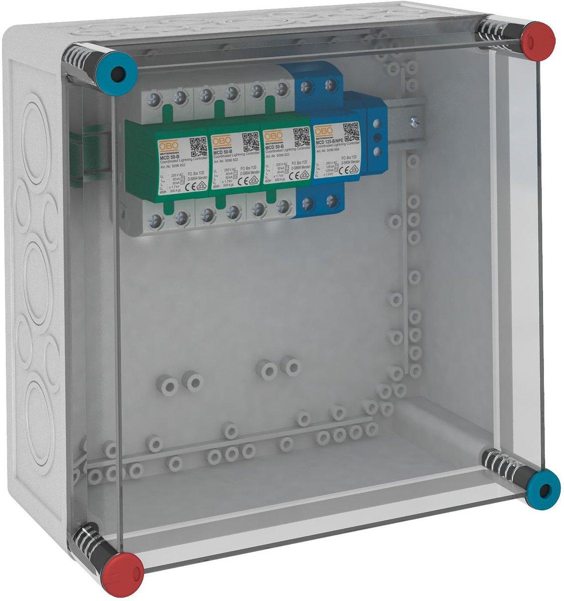 CoordinatedLightningController Set Typ 1 Ableiter im Gehäuse 255V