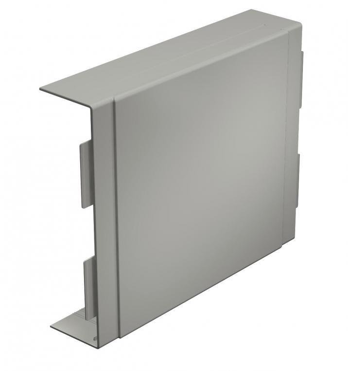 T- und Kreuzstückhaube 60x230mm PVC steingrau 7030