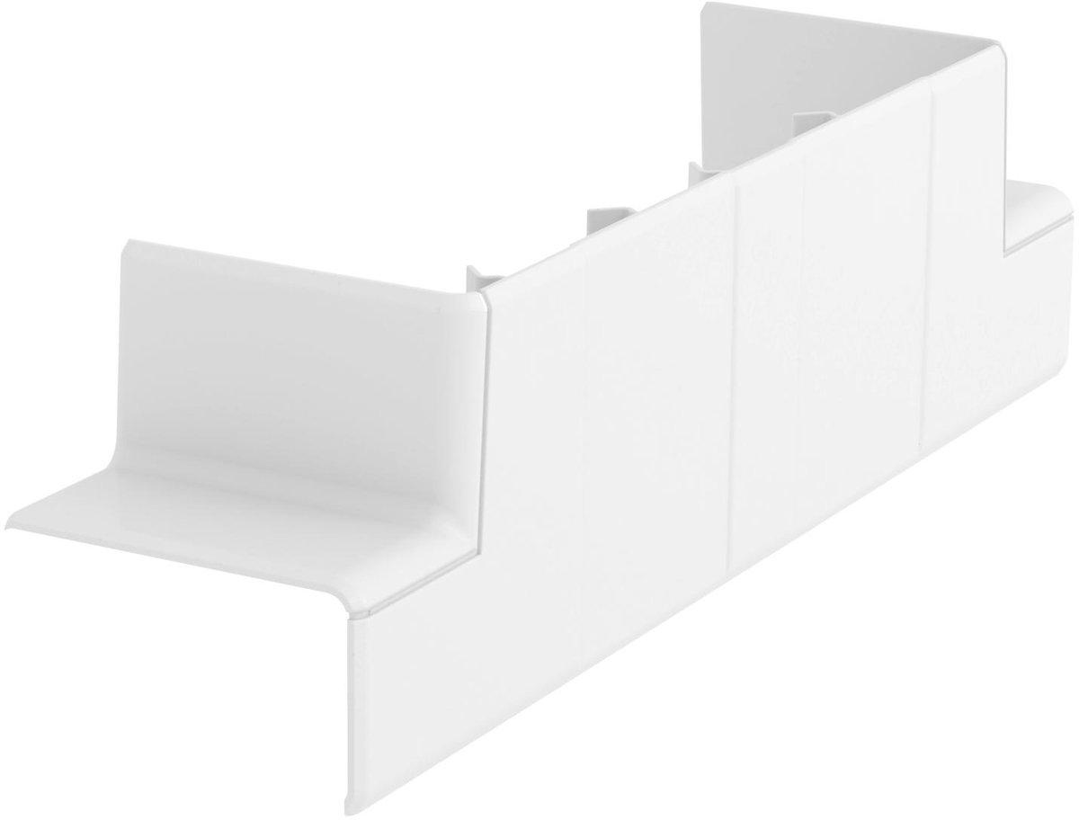 T-Stück Adapter für Rapid 45-2 165 225x62x56 PC/ABS reinweiß 9010