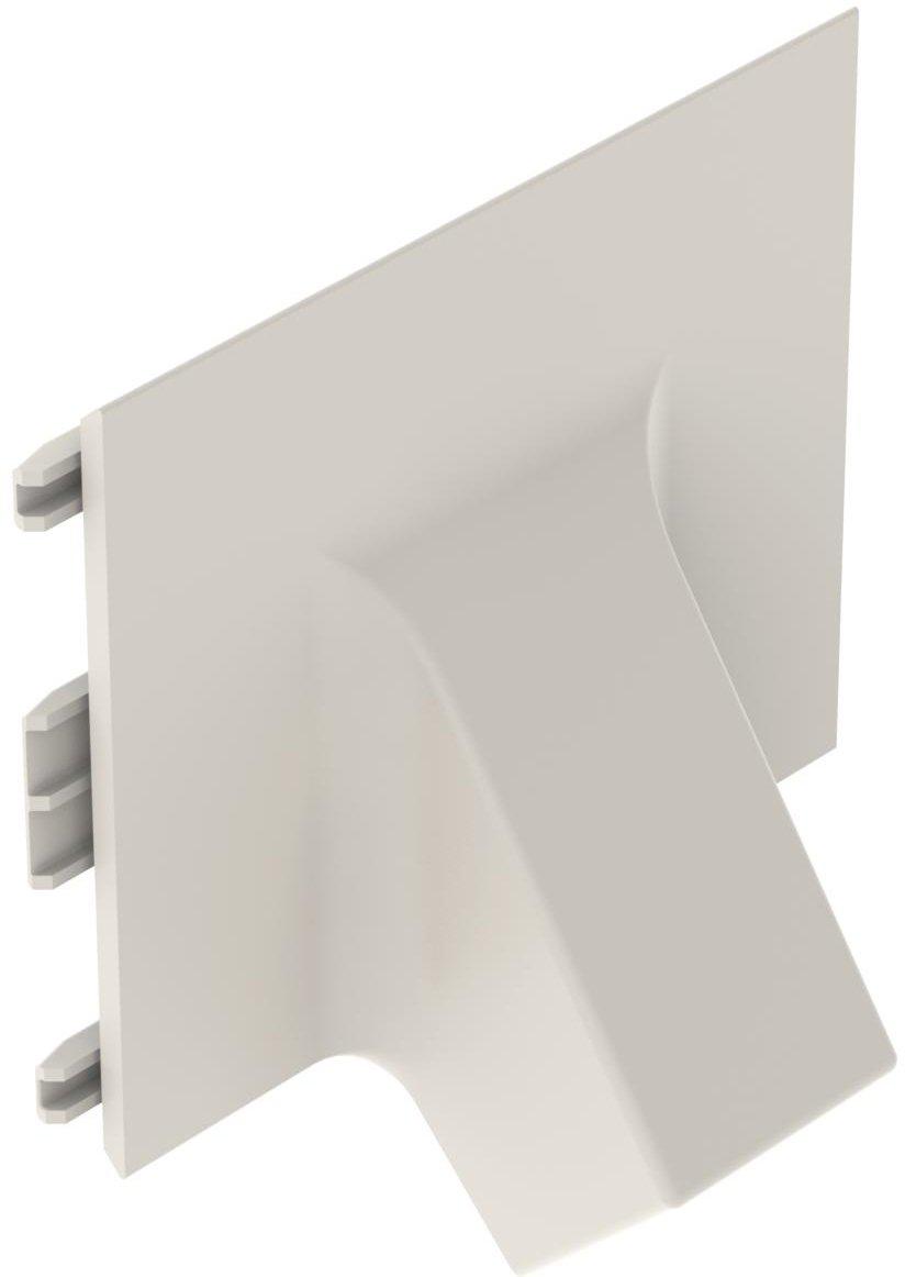 Übergangsstück RAUTRIGO 35x35 MKS 16x16 9010 PVC reinweiß 9010