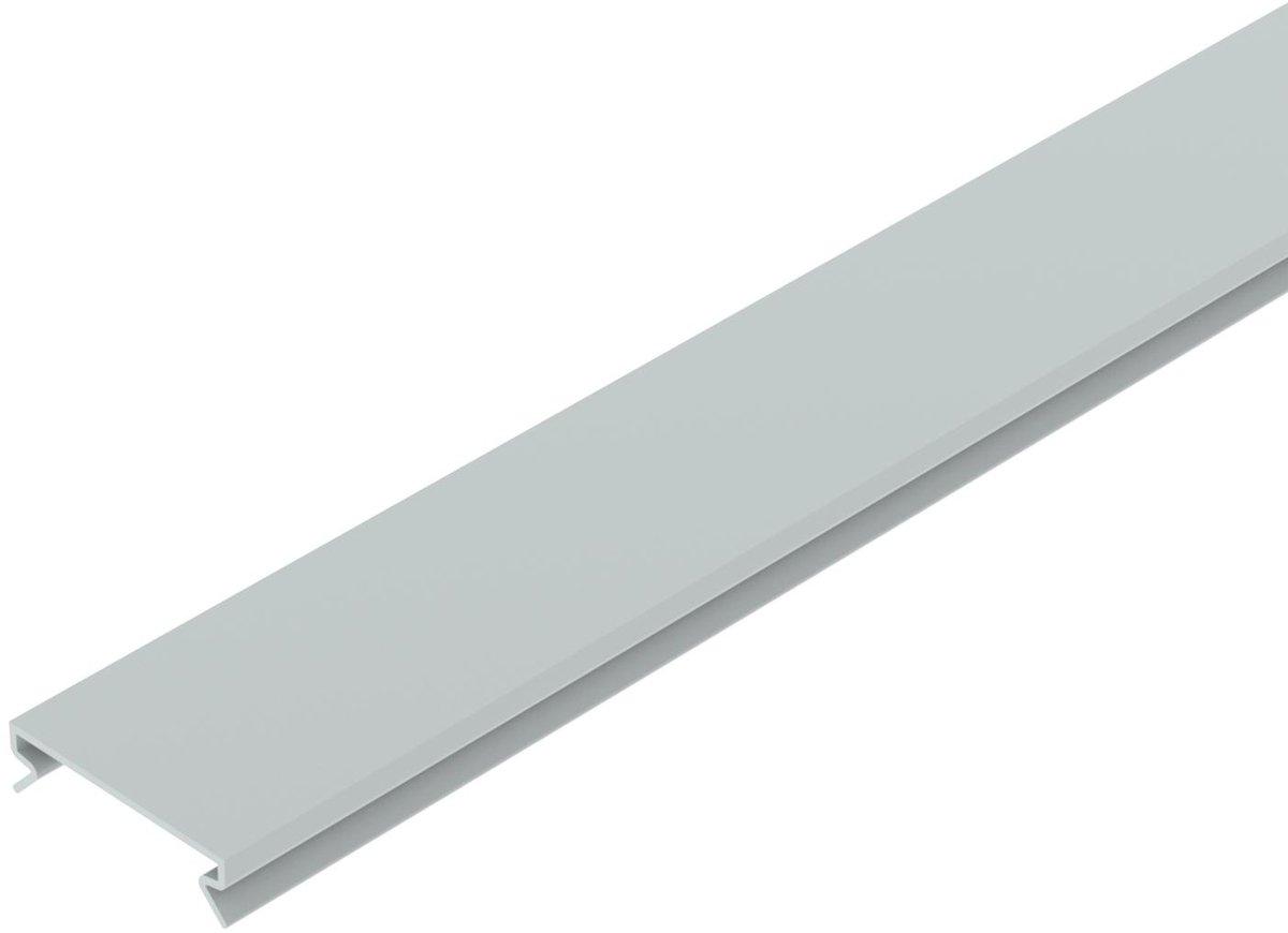 Oberteil für LK4H 2000x40x10 PC/ABS lichtgrau 7035